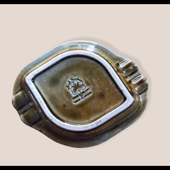 Vintage Wade Co. Irish Porcelain Ashtray Armagh Ireland Pheasants In Flight. - Picture 3 of 3